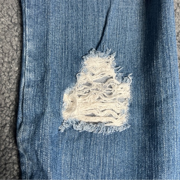 Joes Women's Denim Zip Ankle Distressed Jean Leggings SZ M - Picture 4 of 16